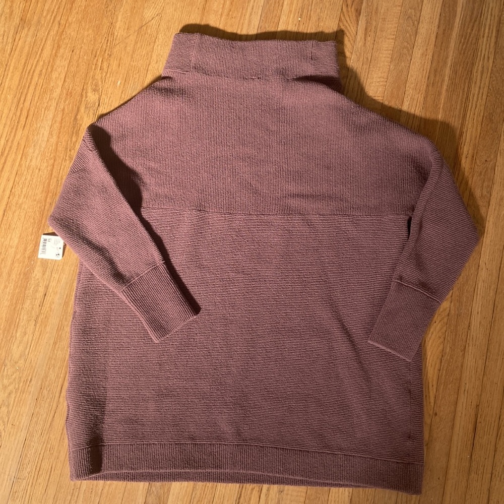 NWT Ottoman Slouchy Tower Tunic in Nutmeg - Picture 9 of 11